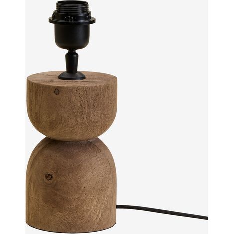 SKLUM Basis für Tischlampe aus Mangoholz Diniz ↑18 cm
