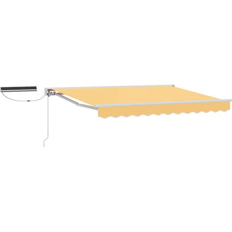 Maison Exclusive - Tettuccio Elettrico Retrattile Sabbia 4 × 3,5 m (1/4)