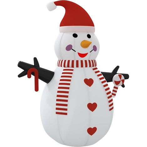 Inflatable Snowman with LEDs 300 cm vidaXL (1/5)