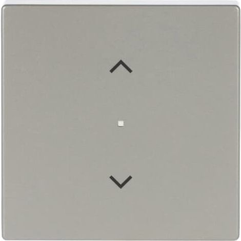 Busch-Jaeger Bascule Symbole "Store" 1 bouton inox - pur edelstahl (6232-10-866), 2CKA006220A0415