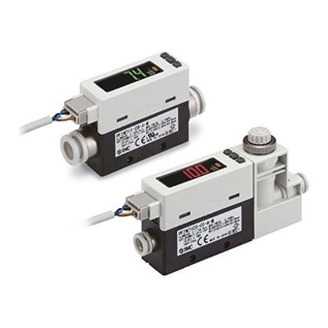 Débitmètre SMC PF2M7, 1 L/min à 100 l/min ( Prix pour 1 )
