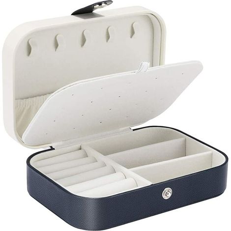Jewelry Boxes, Women Girls Travel Jewelry Organizer Small Jewelry Storage Case (1/4)