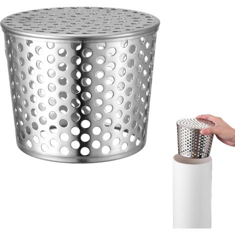 Protection Anti-Feuilles Gouttières Acier Inoxydable, Grille Protection Pour Gouttières et Descentes Pluviales 90-110 mm, Tuyau Descente, Conduits Toiture, Drains et Tuyaux Descente (1/5)
