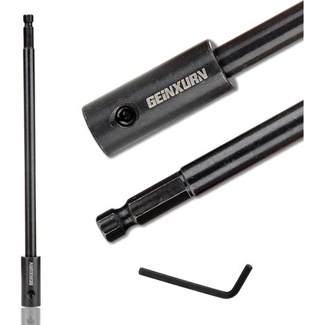Rallonge de 270 mm pour Scies Cloches avec Mécanisme de Blocage, Entraînement Hexagonal 3/8" et Fonction de Blocage pour Adaptateur