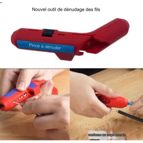 Multifunctional Wire Stripper, Wire and Cable Stripping Tool, Portable Electrician Tool (1/3)