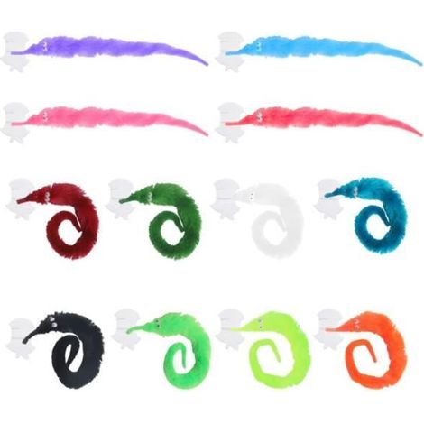 12Pcs Jouets de ver Magique, Hippocampe Magique pour Enfants Jouet ver pour Chats Chenilles Magiques la Magie de Rue, Les Cadeaux (1/4)