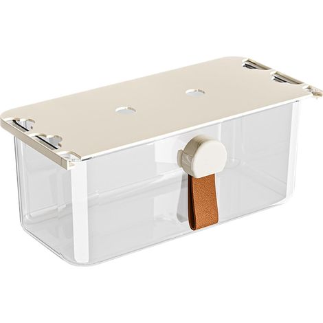 coulissant sous le bureau Support adhsif transparent pour (1/5)