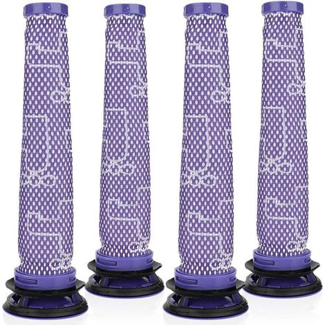 Ersatzfilter für die Dyson V6, V7 und V8 Serien, 4-teiliges Motorvorfilterset, Dyson HEPA-Filter für Staubsauger, Dyson Motorvorfilterzubehör. (1/4)