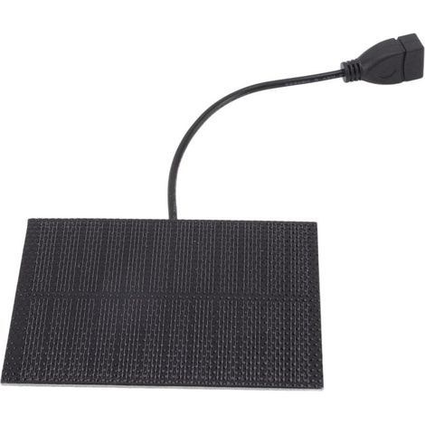 5W 5V Solar Panel, Lightweight, Small, Environmentally Friendly Outdoor Solar Power Supply Panel for Mobile Phones (1/5)