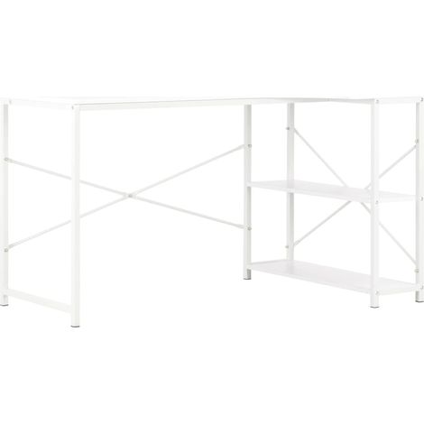 Maison Exclusive - Computertisch Weiß 120x72x70 cm