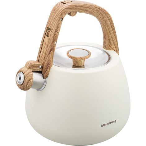 Hervidor de acero inoxidable con silbato de 2,5 L Klausberg KB-7775 (1/5)
