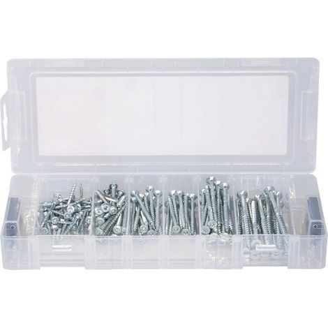 Fischer 560094 MiniFixTainer PowerFast II Senkkopfschraube Innenvielzahn Stahl galvanisch verzi (1/5)