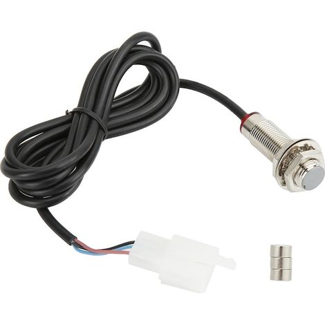 Câble capteur avec 3 aimants pour compteur de vitesse moto, 12 x 35 mm, matériau métallique, accessoire de rechange (1/5)