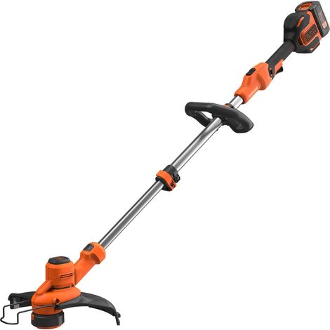 Coupe-Bordures sans Fil 36V avec Batterie et Chargeur Rapide - Largeur de Coupe 33cm, Moteur brushless, déroulement Automatique du Fil, Vitesse Variable - BCSTA536L1-QW (1/5)