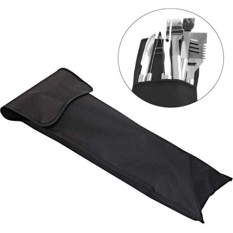 Pochette de rangement pliable pour outil de barbecue, sac en tissu Oxford de protection de pique-nique (1/5)