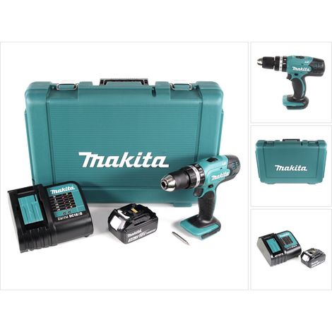 Makita DHP453SF 18v Combi Drill with 1x 3.0ah Li-ion Battery (1/5)