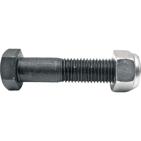Tornillo con tuerca, rosca M16x2, longitud 70 mm, 10.9, para elementos trituradores 63-1670