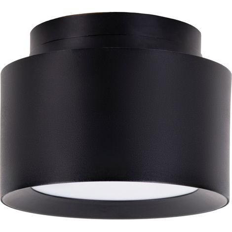 Naeve TRIMES Spot LED encastrable en saillie à intensité variable de 14 cm, noir, 3 000-5 700 K