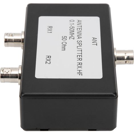Séparateur d'antenne portable moyenne tension équipement industriel RX HF 1-50 MHz, dispositif de distribution basse tension pour usage professionnel. (1/5)
