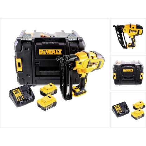 DeWalt DCN 660 M2 Akku Nagler 18V 32 - 63mm Brushless + 2x Akku 4,0Ah + Ladegerät + Koffer (1/5)