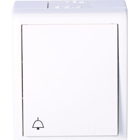 Pulsante "Campanello" n/t IP54 AQD1/11 Aquarius bianco (1/4)