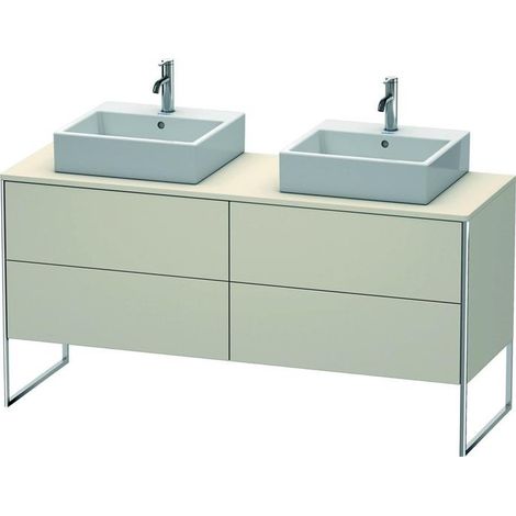 Duravit XSquare Konsolenwaschtischunterbau freistehend, für zwei (1/5)