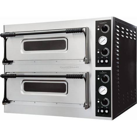 Four à Pizza Electrique Double 8 Pizzas de Ø 32 cm - Combisteel