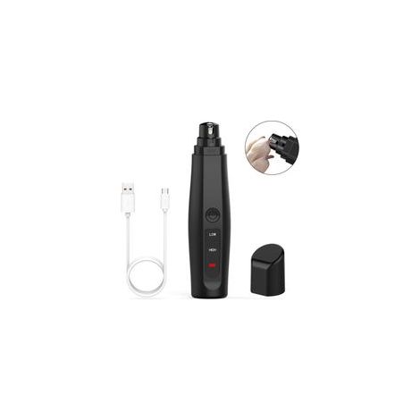 Lime à griffes rechargeable USB pour chiens et chats, silencieuse avec deux vitesses - Coupe sûre pour les animaux de compagnie (1/5)