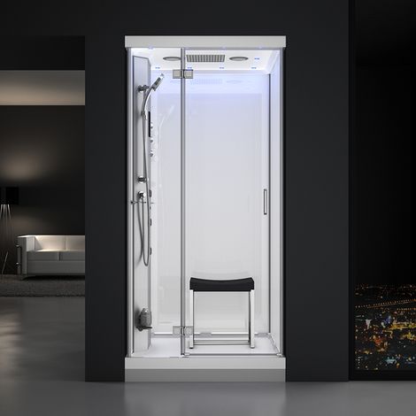 Cabine hammam 100 x 100 URBAN GAUCHE B3 (1/5)