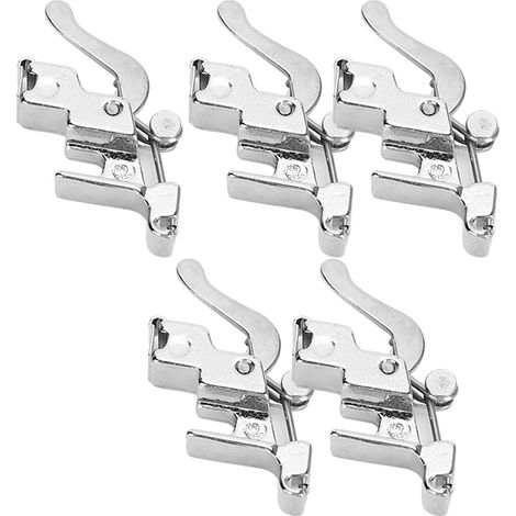 Lot de 5 Poignées de Pied-de-biche à Changement Rapide, Support Multifonctionnel pour Machine à Coudre Électrique Domestique (1/5)
