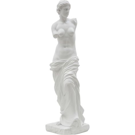 Statuette Sculpture "Femme" 49cm Blanc (1/5)