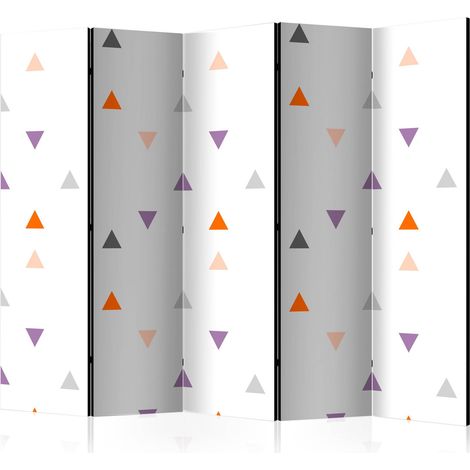 Paravento - Triangles Rain II [Room Dividers] - 225x172 (1/4)