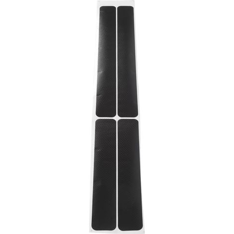 4 pièces Protections de seuil de porte voiture anti-rayures décor carbone 3D universel (1/5)