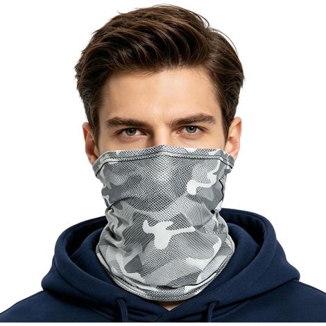 Masque solaire Guêtre respirante et rafraîchissante avec protection UV – Pour homme, cyclisme, randonnée, escalade, voyage, sport (1/5)