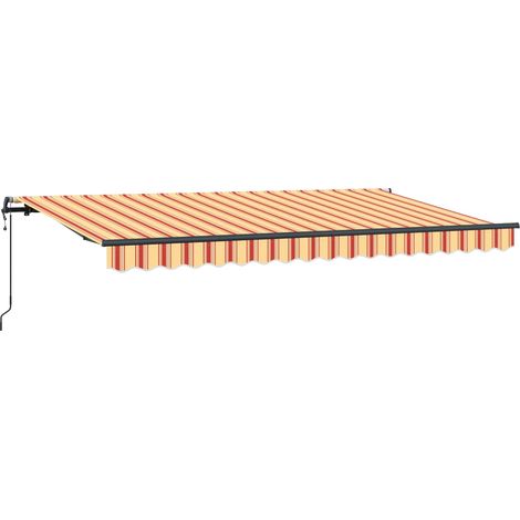 Maison Exclusive - Tenda Retrattile Giallo 400 x 200 cm Tessuto