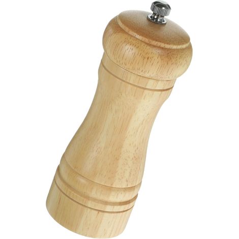 Moulin à Poivre et Sel en Bois Céramique Facile Utiliser Manuel (1/5)