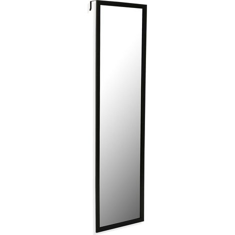 Miroir mural cristal 1,8mm – Cadre blanc 24mm – Dimensions 120x30cm – Pour espaces modernes et lumineux – Bigbuy (1/2)