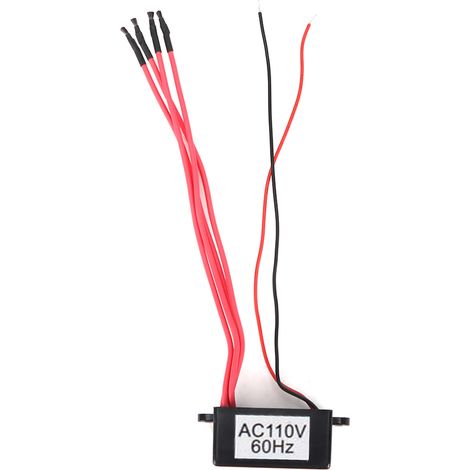 Générateur d'ions négatifs anioniques pour purification d'air, module mini purificateur AC110V avec 4 câbles négatifs (1/5)