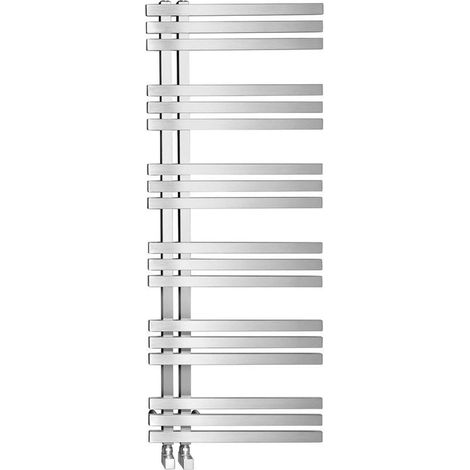 Sapho Vista - Calefactor 50x119 cm, 307 W, acero inoxidable cepillado NR613