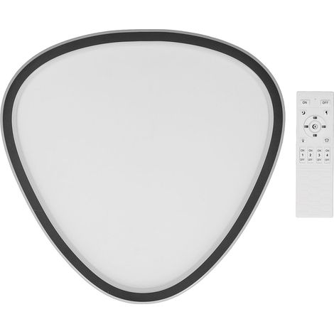 Plafonnier LED encastré Moderne Design épuré Télécommande et App 3 températures de couleur Dimmable Aluminium (1/5)