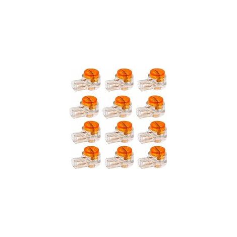 200pcs Connecteurs de Câble K1, Connecteur d’Epissure avec Gel D’Étanchéité Borne à 2 Fils de Connexion, pour Usage Tétéphonique et Informatique (1/4)