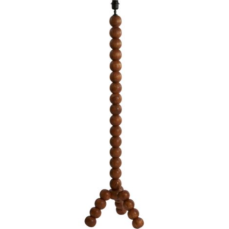 Light & Living - stehlampe - Veglio - braun - holz - einzelne