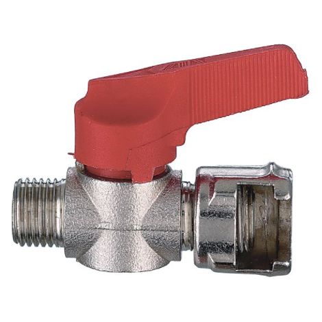 Ani Art.AIR 12 robinet a' double joint raccord filete' 3/8" raccord male pour air comprime'