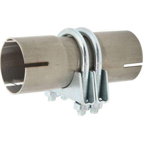 Raccord de tuyau d'échappement 45mm en acier inoxydable, joint universel haute résistance, étanche, connecteur de tube d'échappement pour auto, robuste et durable (1/5)