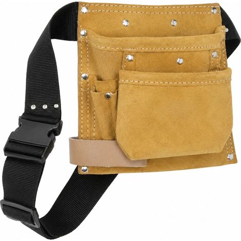 Borsa Porta Attrezzi Carpentiere con Cintura e Portamartello (1/5)