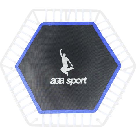 Aga Surface de rebond pour trampoline de fitness Blue