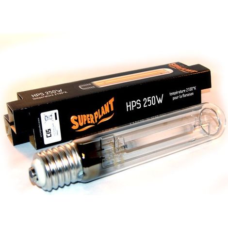 Ampoule HPS 250 W - Superplant, lampe sodium, douille E40, Floraison (1/2)
