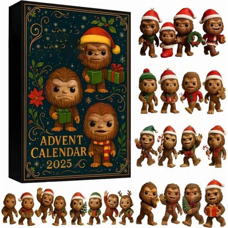 Calendrier De Lavent - Boîtes Aveugles De Noël - Décorations De Compte À Rebours Journalier - Pour Ado Et Adulte - Lot De 24 Pièces (1/5)