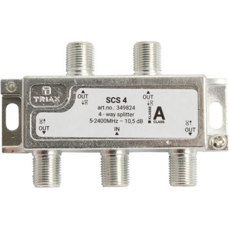 TRIAX SCS 4 - Repartidor SAT 1x4 5-2400 MHz (1/3)