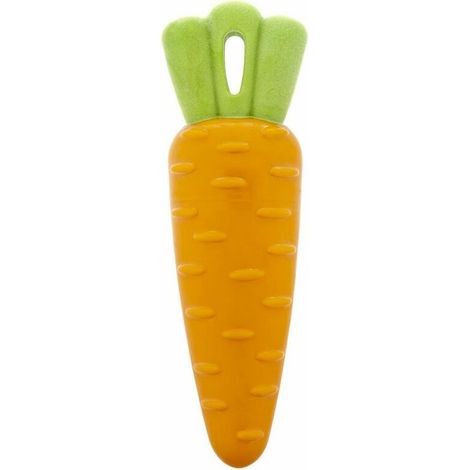 Jouet flottant avec couineur en TPR Veggie Carotte pour chiens - Jouet flottant avec couineur en TPR Veggie Carotte pour chiens
